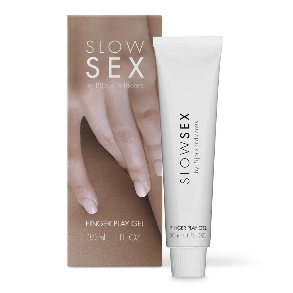 Гель-змазка для мастурбації Bijoux Indiscrets Slow Sex Finger play gel від компанії Elektromax - фото 1