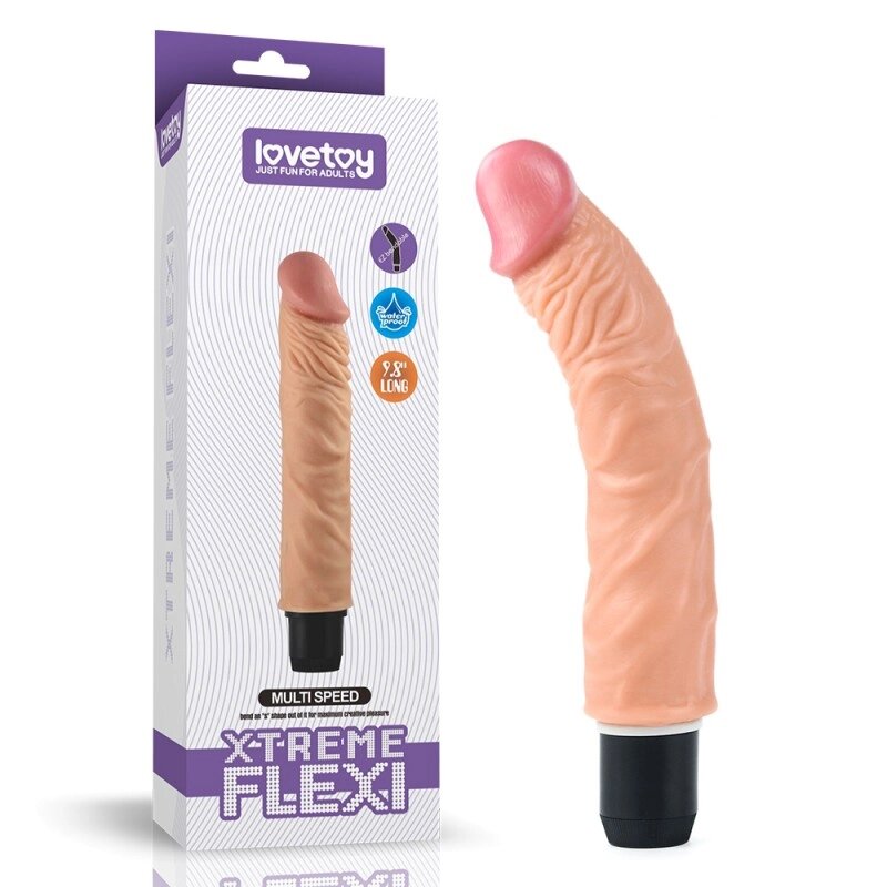 Гнучкий мультишвидкісний Масажер  Xtreme Flexi Vibrator від компанії Elektromax - фото 1