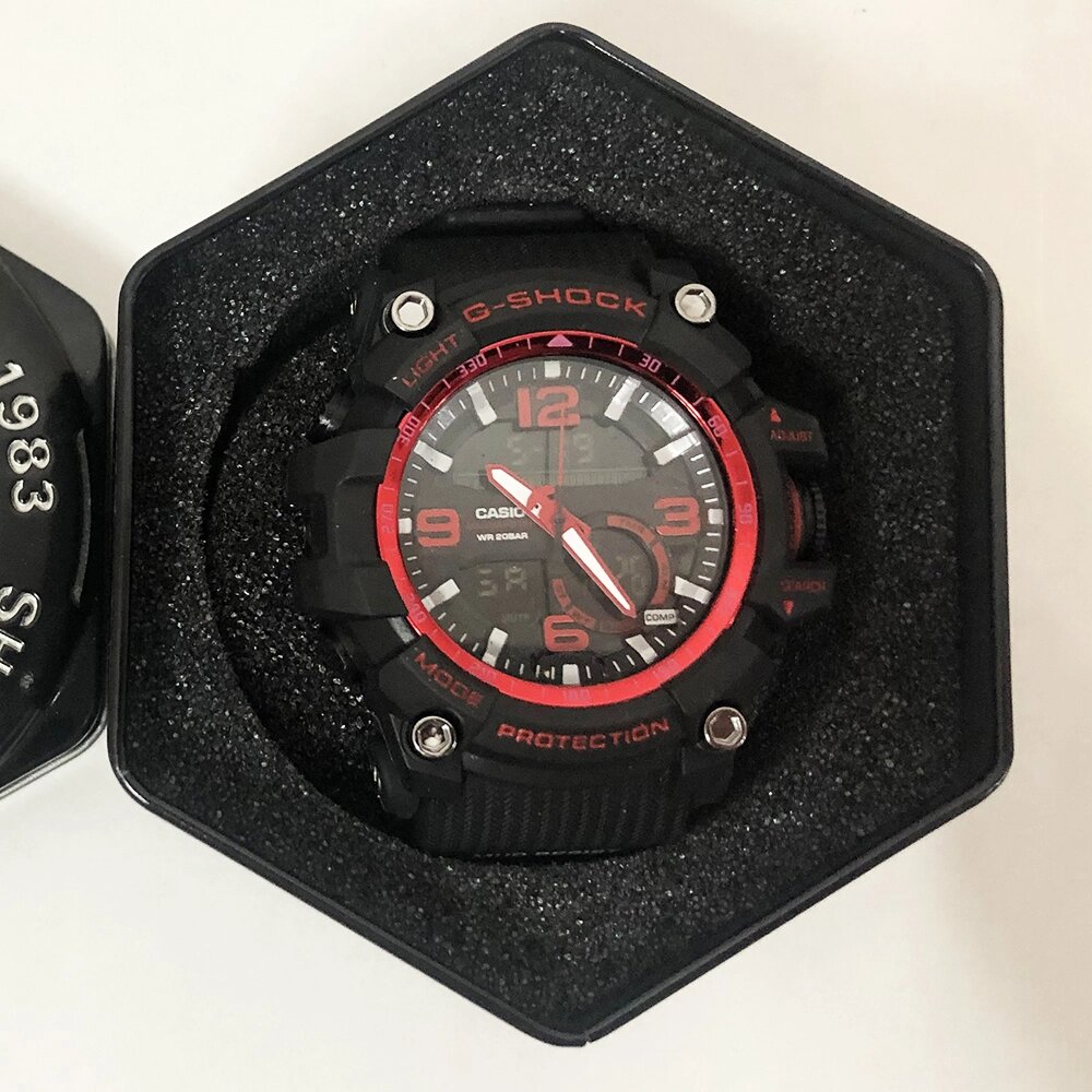 Годинник наручний G-SHOCK GG-1000. Колір: червоний від компанії Elektromax - фото 1