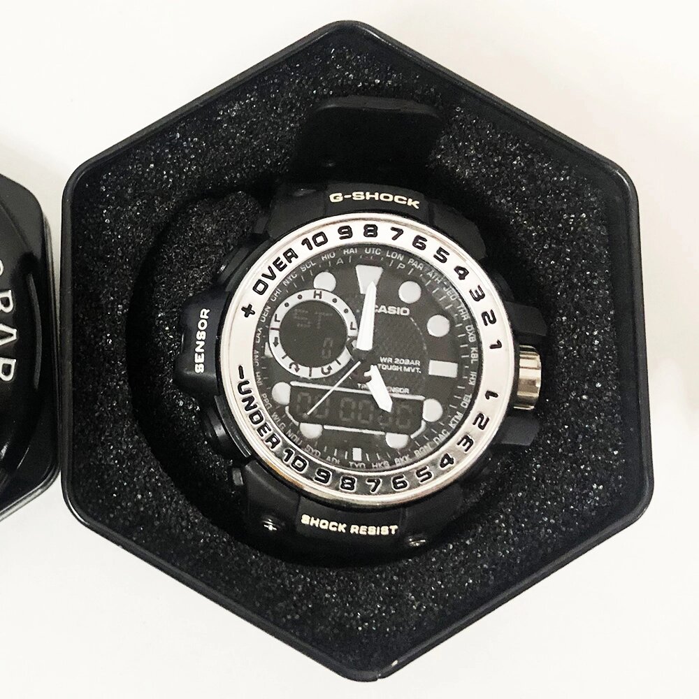 Годинник наручний G-SHOCK GWN-1000GB. Колір: срібло від компанії Elektromax - фото 1