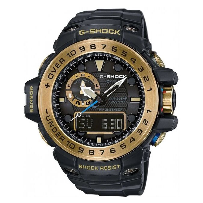 Годинник наручний G-SHOCK GWN-1000GB. Колір: золото від компанії Elektromax - фото 1