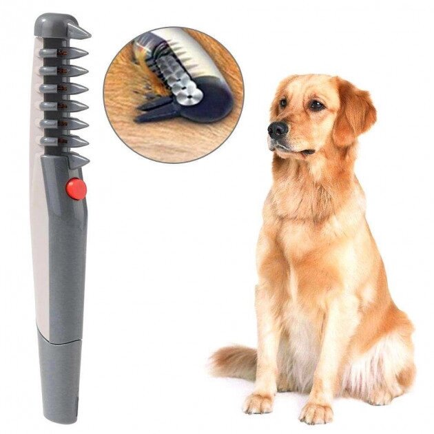 Гребінець для шерсті Кnot out electric pet grooming comb WN-34 від компанії Elektromax - фото 1