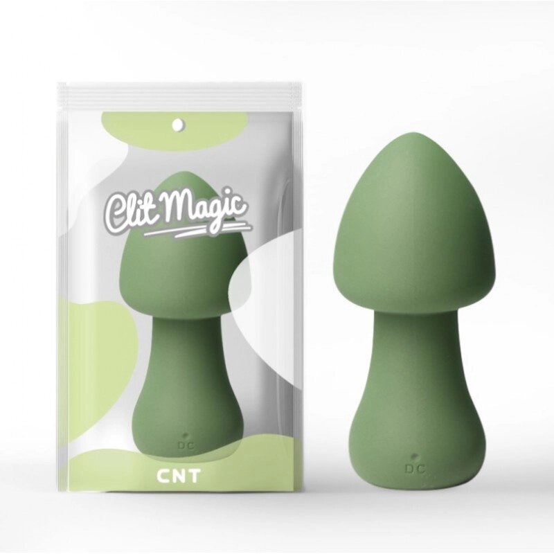 Гриб вібростимулятор для жінок Parasol Mushroom Green від компанії Elektromax - фото 1