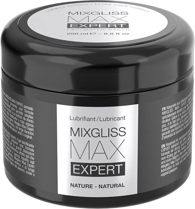 Густа змазка для фістингу та анального сексу MixGliss MAX Expert Nature (250 мл) на водній основі від компанії Elektromax - фото 1