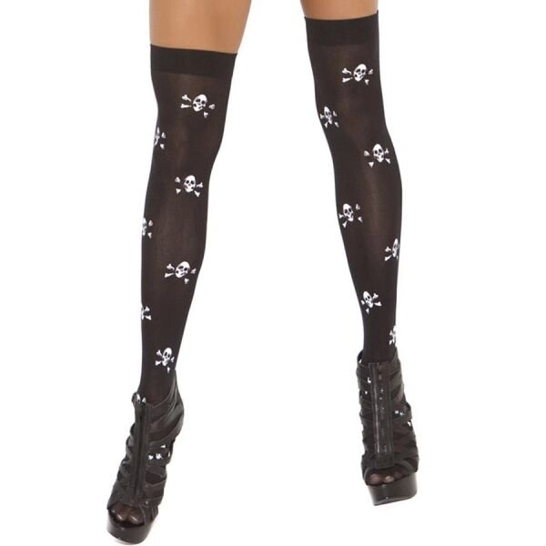 Halloween Favourite Skull Thigh High Stockings від компанії Elektromax - фото 1