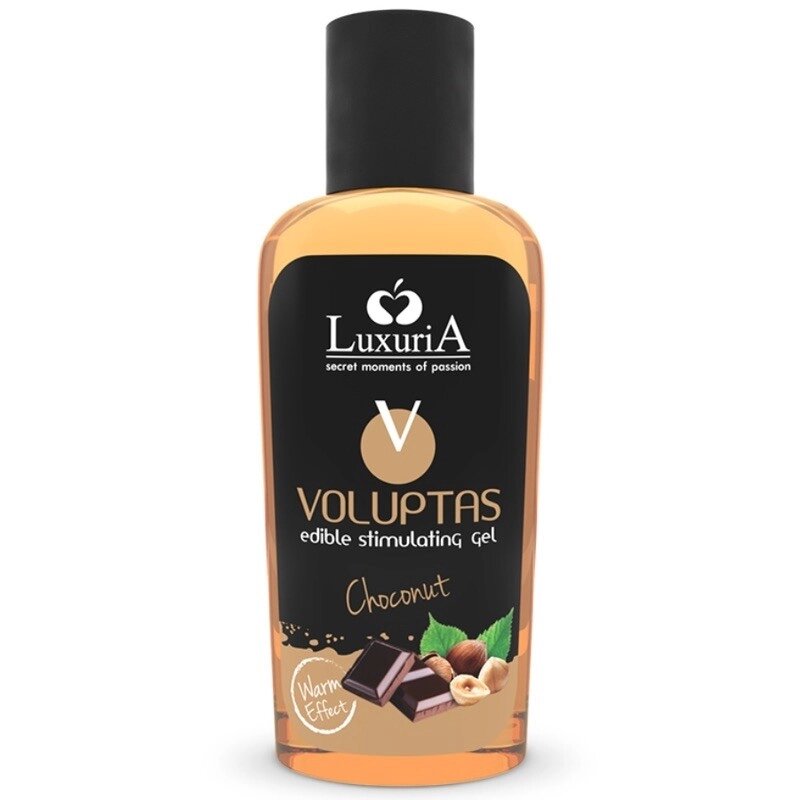 Intimateline Luxuria Voluptas Edible Massage Gel Warming Effect Choconut 100 Ml від компанії Elektromax - фото 1