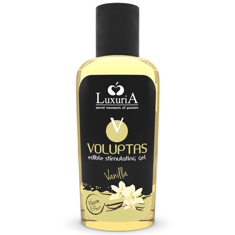 Intimateline Luxuria Voluptas Edible Massage Gel Warming Effect Vanilla 100 Ml від компанії Elektromax - фото 1