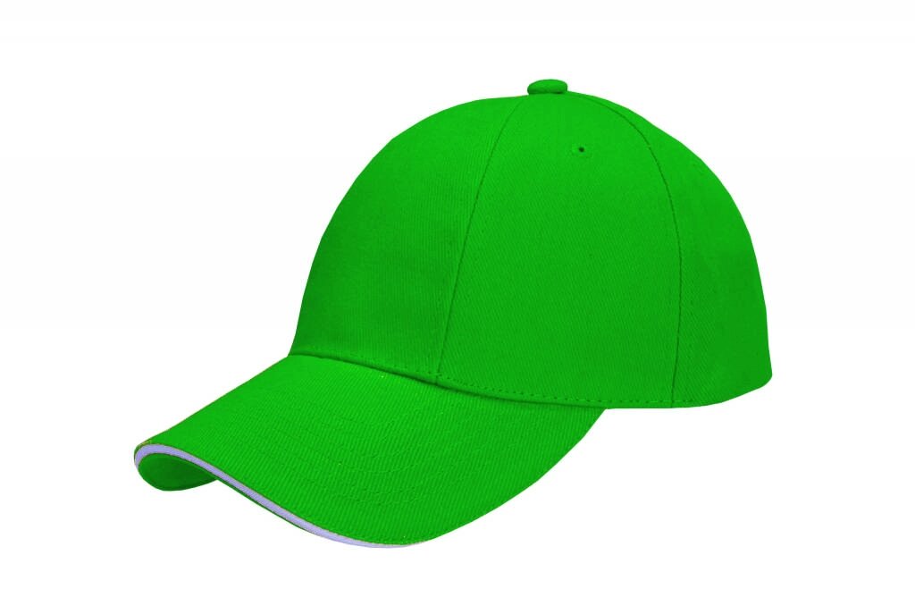 Кепка TURNED SANDWICH (яскраво-зелений, 56-58 см) від компанії Elektromax - фото 1