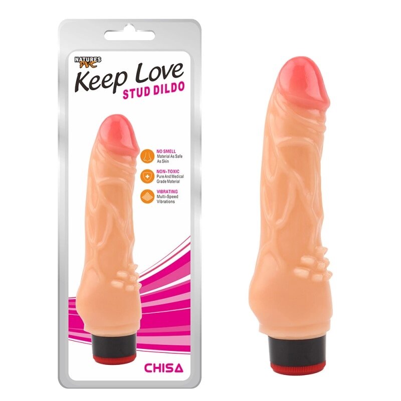 Класичний Масажер  з пухирцями для Горошинка а Keep Love Stud Dildo від компанії Elektromax - фото 1