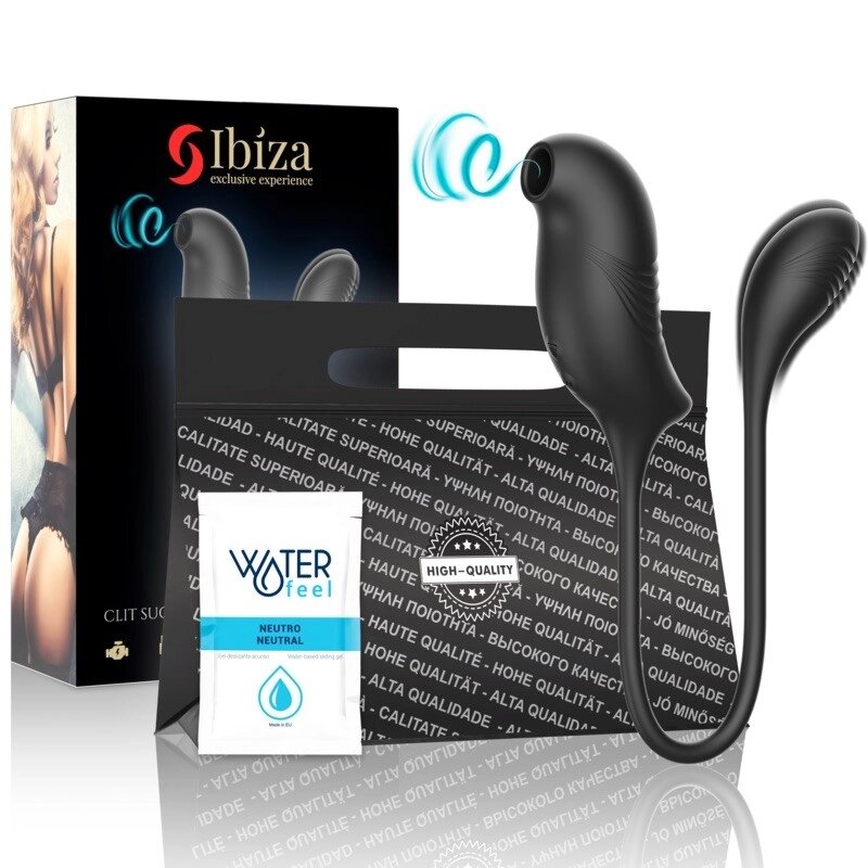 Кліторальний вібростимулятор Ibiza Stimulator Magic Clitoris Suctioner Vibration від компанії Elektromax - фото 1