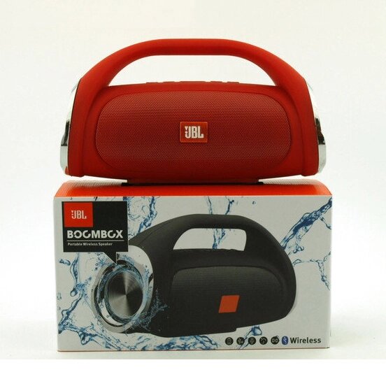 Колонка JBL BOOMBOX Mini (аналог). Колір: червоний від компанії Elektromax - фото 1