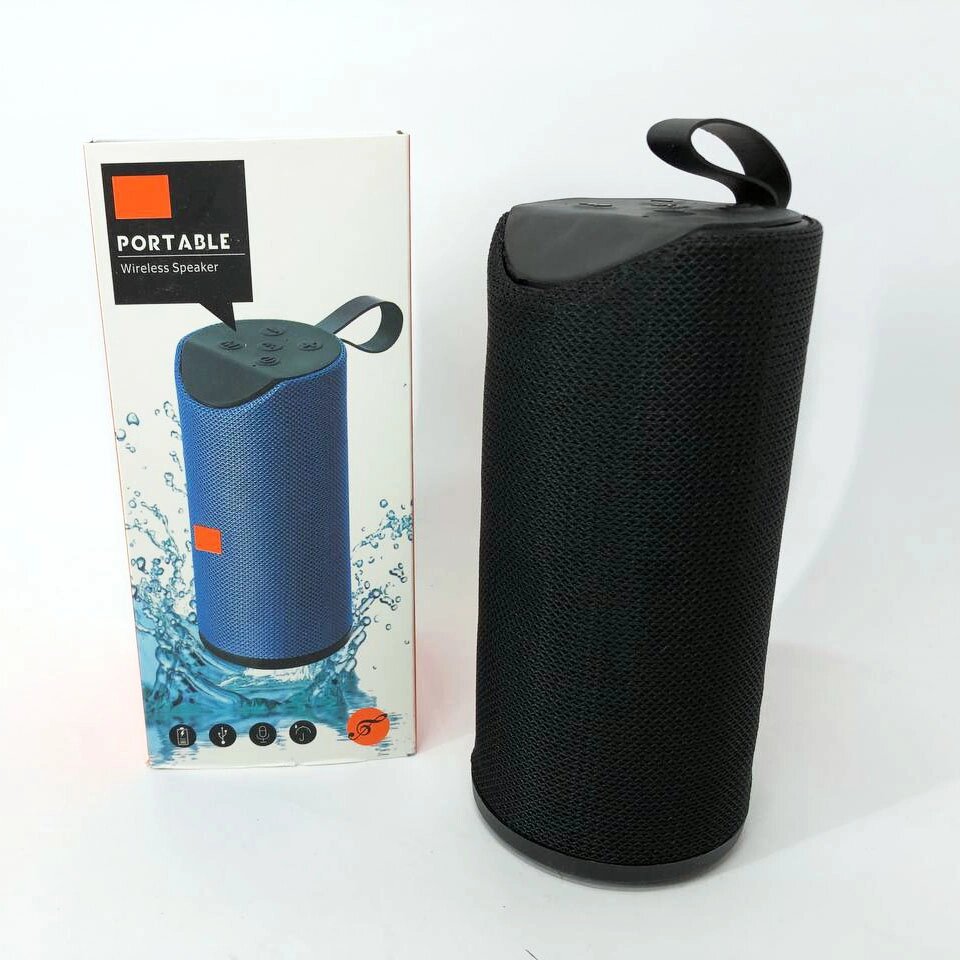 Колонка портативна bluetooth вологостійка JBL TG-113 (аналог). Колір чорний від компанії Elektromax - фото 1