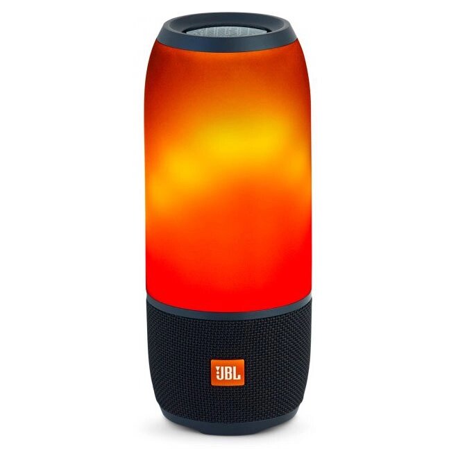 Колонка портативна JBL Pulse 3 градієнтне підсвічування. Колір: чорний від компанії Elektromax - фото 1