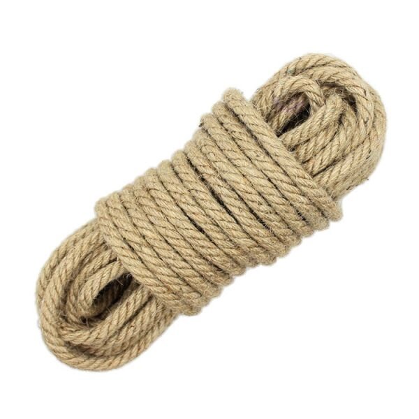 Конопляні канати, мотузка для шибарі Hemp Ropes, 10м від компанії Elektromax - фото 1