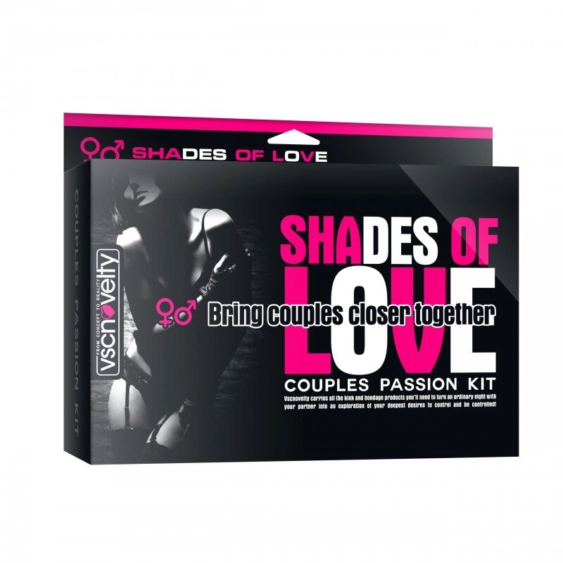 Коробка для бдсм наборів Shades of Love Gift Box for Bondage Kit від компанії Elektromax - фото 1