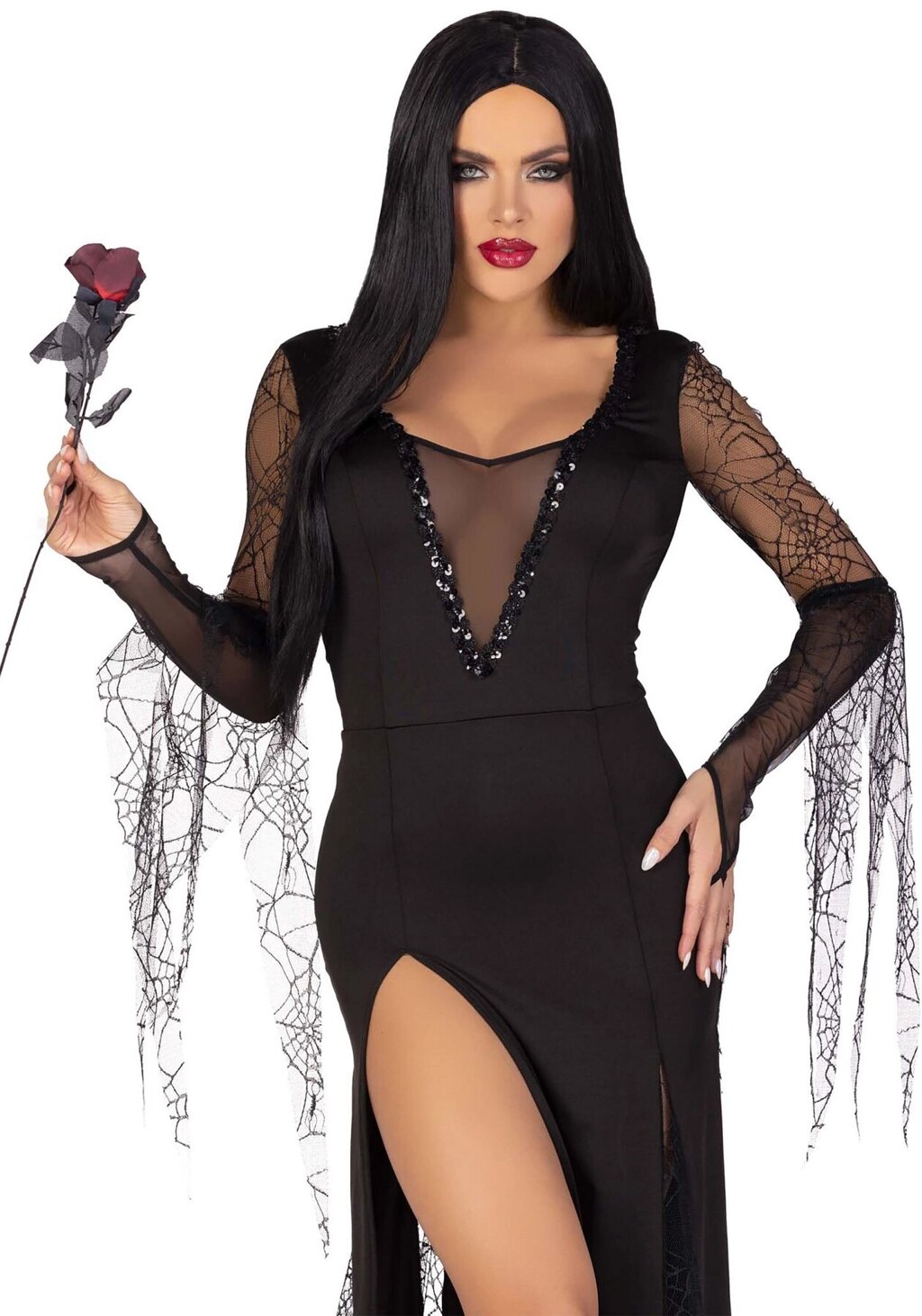 Костюм Мортіші Аддамс Leg Avenue Sexy Spooky Morticia L від компанії Elektromax - фото 1