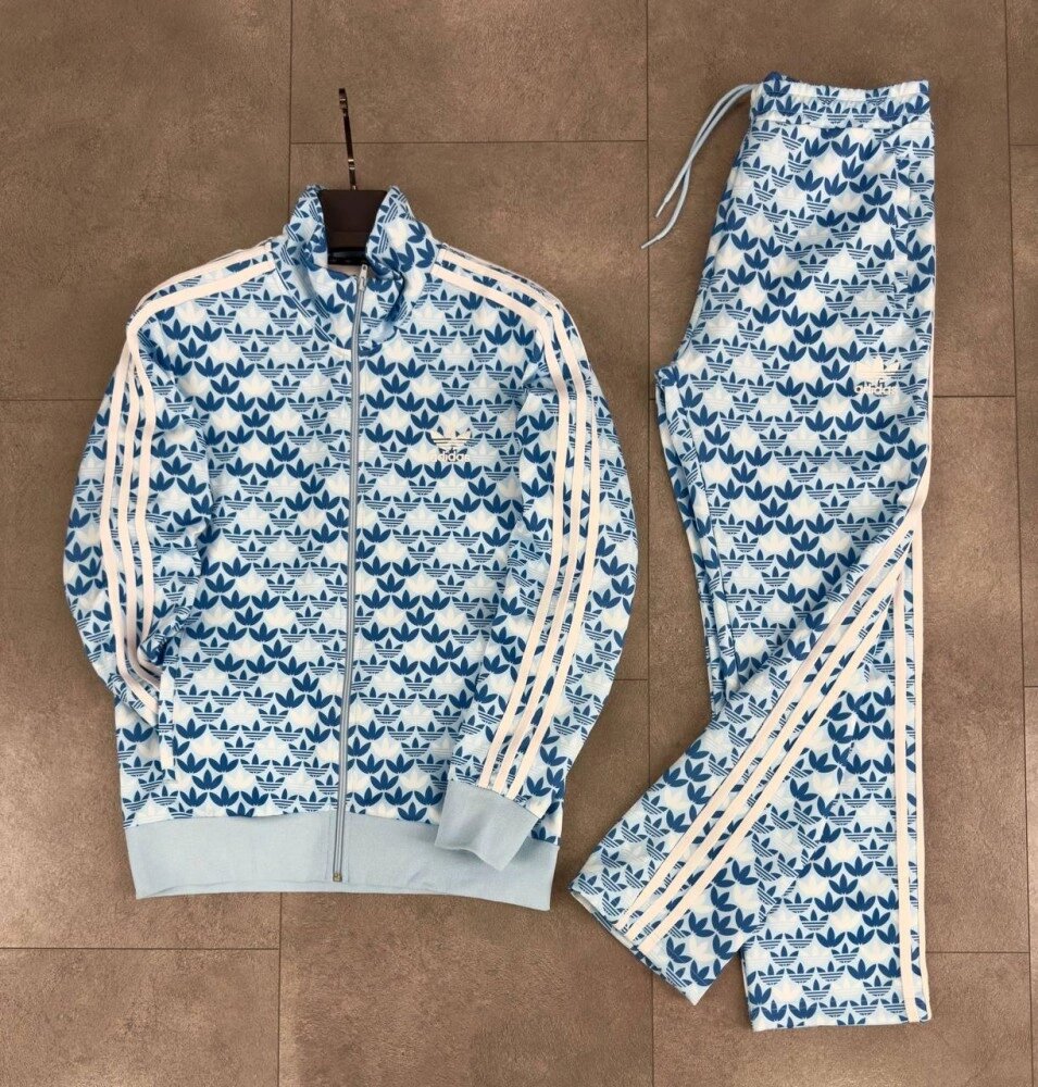 Костюм спортивний Adidas Retro Blum, голубий від компанії Elektromax - фото 1