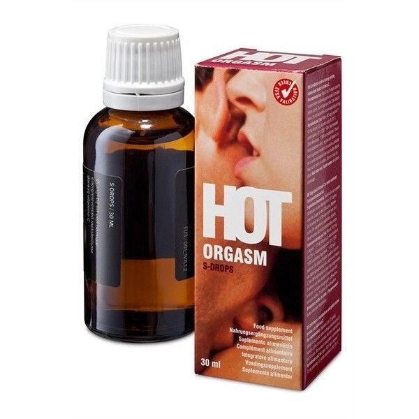 Краплі для уального бажання Hot кульмінація S-Drops, 30мол від компанії Elektromax - фото 1