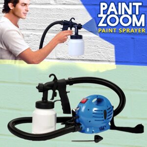 Фарборозпилювач пульверизатор PAINT ZOOM професійний розпилювач фарби Апарат для фарбування стін