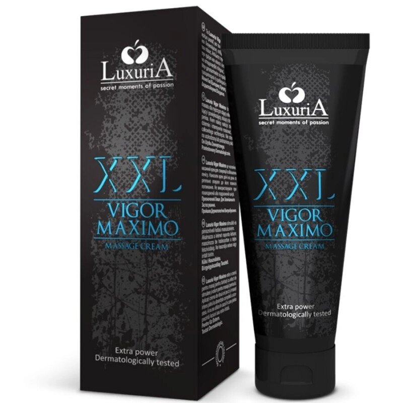 Крем для чоловіків Intimateline Luxuria Xxl Vigor Maximo Massage Cream, 75мол від компанії Elektromax - фото 1