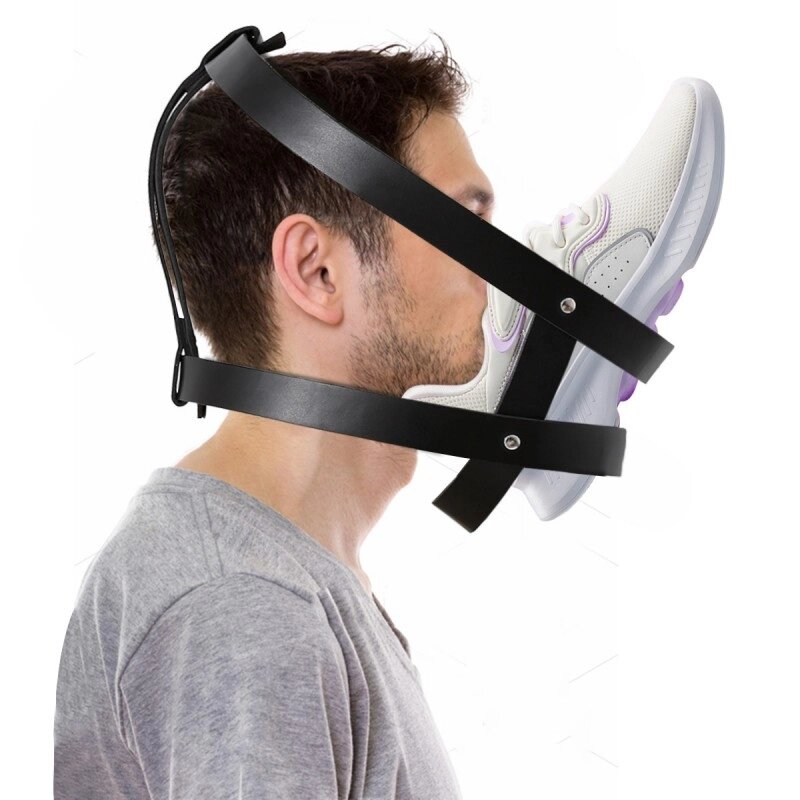 Кріплення для взуття на обличчя фетиш Smell Shoe Binding Strap від компанії Elektromax - фото 1