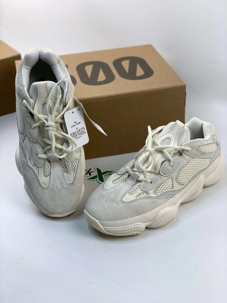 Кросівки Adidas Yeezy 500 Bone White бежеві ob367 від компанії Elektromax - фото 1