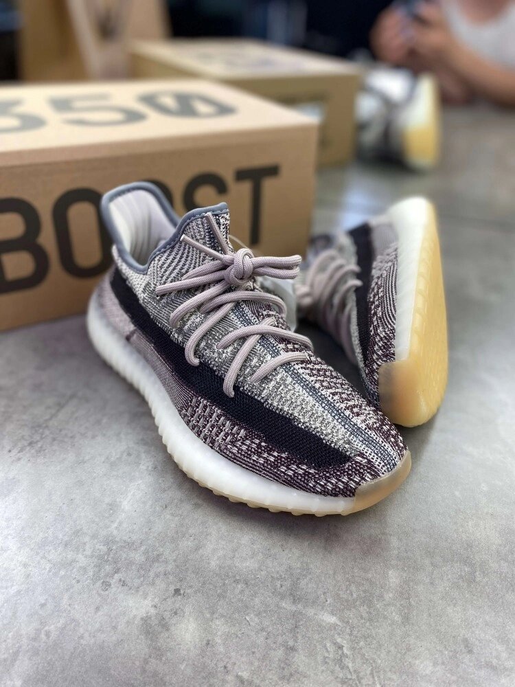 Кросівки Adidas Yeezy Boost 350 Zyon V2 сірий ob322 від компанії Elektromax - фото 1