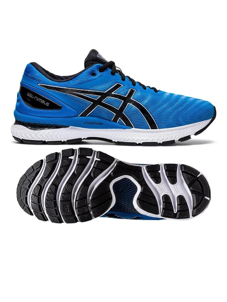 Кросівки чоловічі Asics GEL-Nimbus 22 40 (25,5 см) Directoire Blue/Black (1011A680-405-40) від компанії Elektromax - фото 1