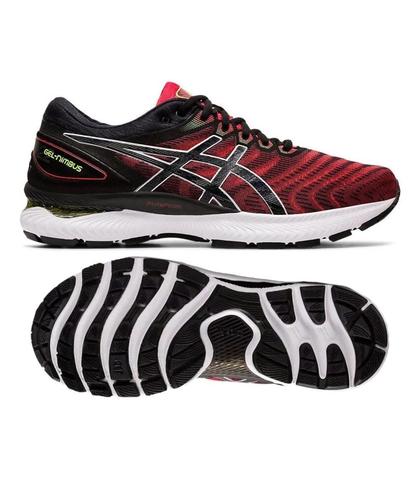 Кросівки чоловічі Asics GEL-Nimbus 22 40 (25,5 см) Сlassic Red/Black (1011A680-601-40) від компанії Elektromax - фото 1