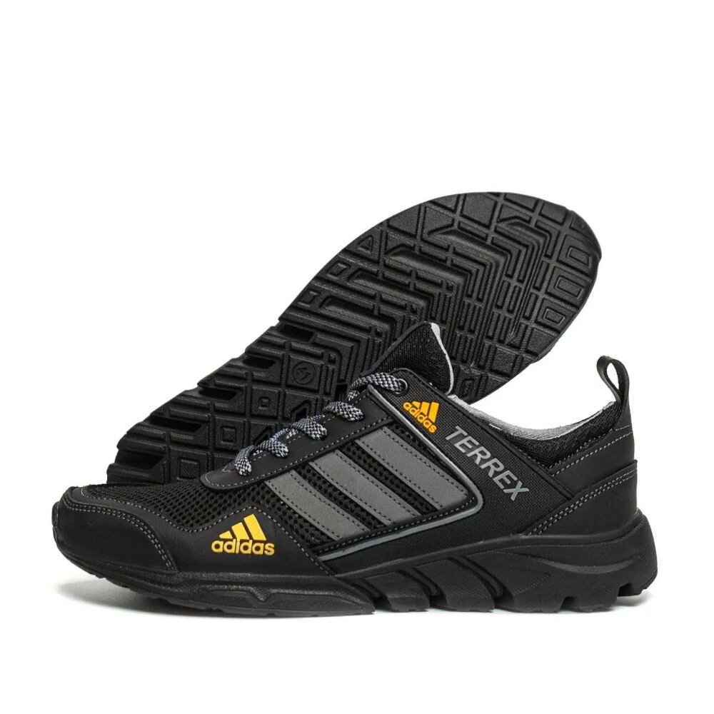 Кросівки літні сітка Adidas Terrex чорні від компанії Elektromax - фото 1