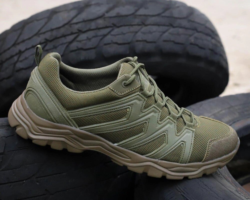 Кросівки літні сітка Salomon-Inspired Tactical Mesh Sneakers олива від компанії Elektromax - фото 1