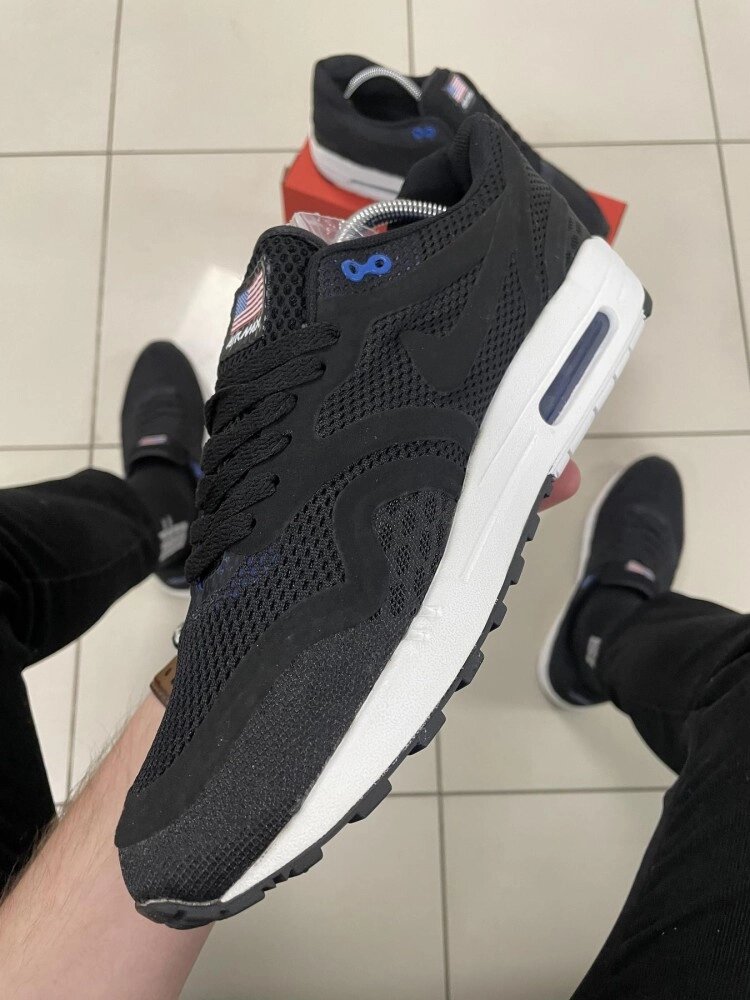 Кросівки Nike Air Max 90 USA (чорні) від компанії Elektromax - фото 1