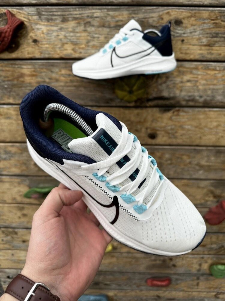 Кросівки Nike Air Zoom Pegasus (біло-сині) від компанії Elektromax - фото 1