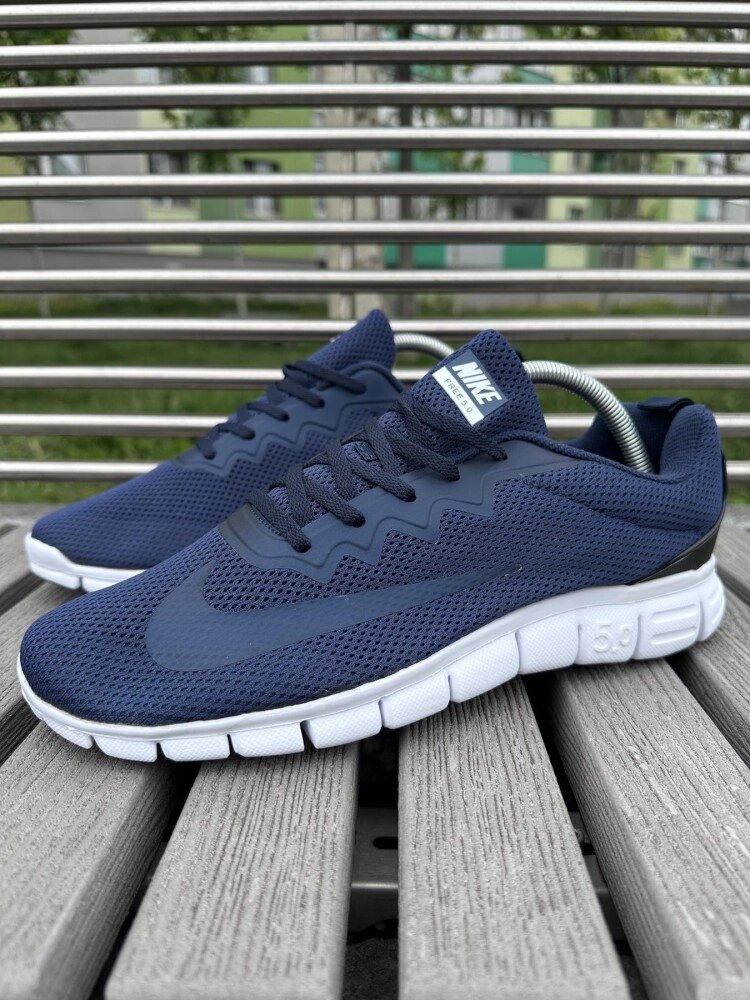 Кросівки Nike Free Run 5.0 (Blue) від компанії Elektromax - фото 1