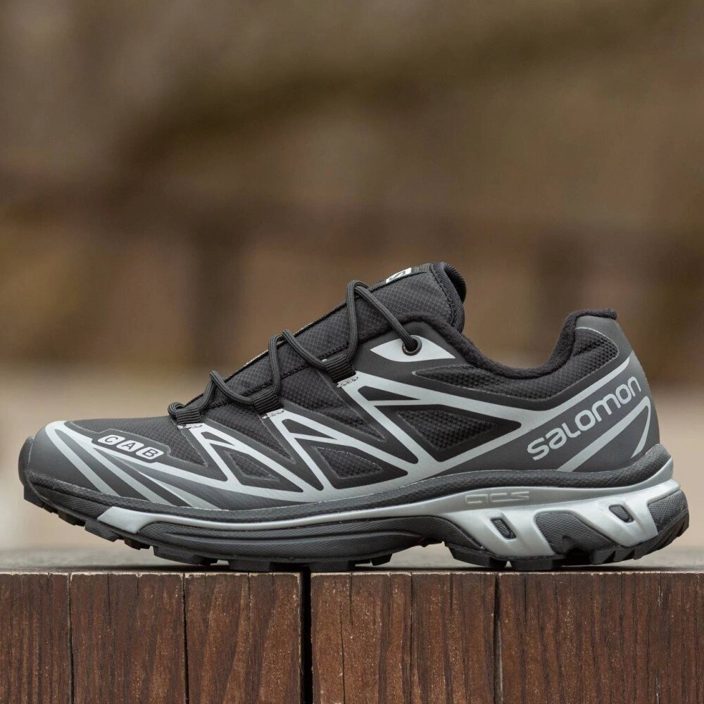 Кросівки Salomon XT-6 підкладка Gore-Tex  Silver\Black від компанії Elektromax - фото 1