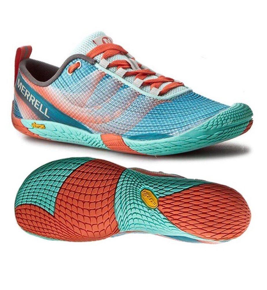 Кросівки жіночі бігові Merrell Vapor Glove 2 41 (27 см) Sea Blue Coral (J03916-41) від компанії Elektromax - фото 1