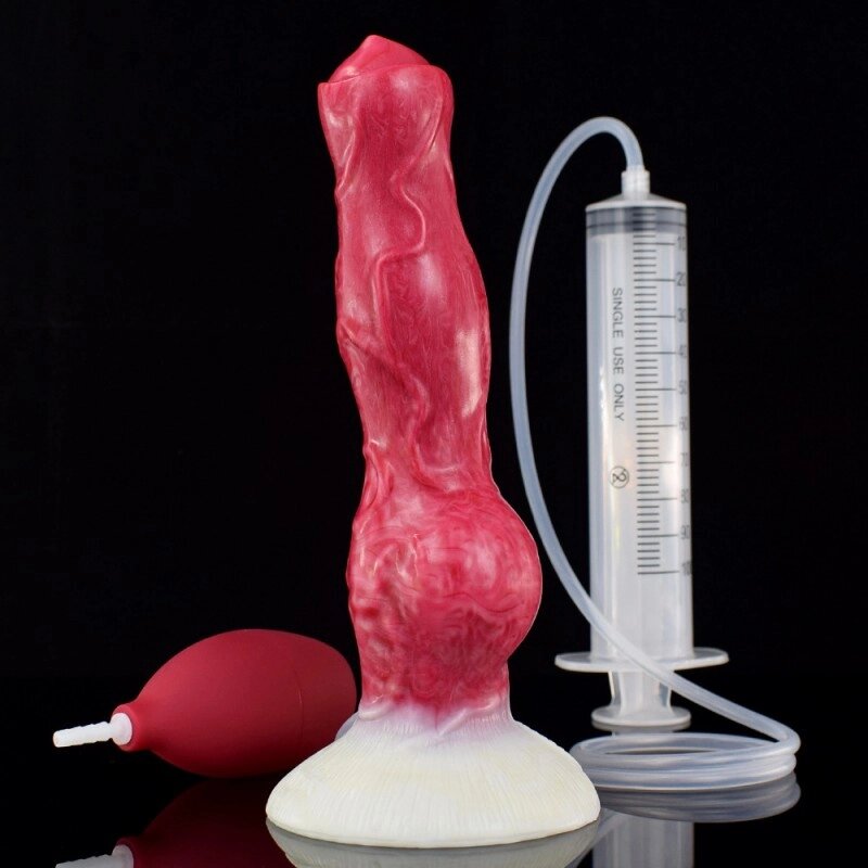 Кульмінація squirting Liquid silicone special-shaped artificial penis ZY-5028 від компанії Elektromax - фото 1