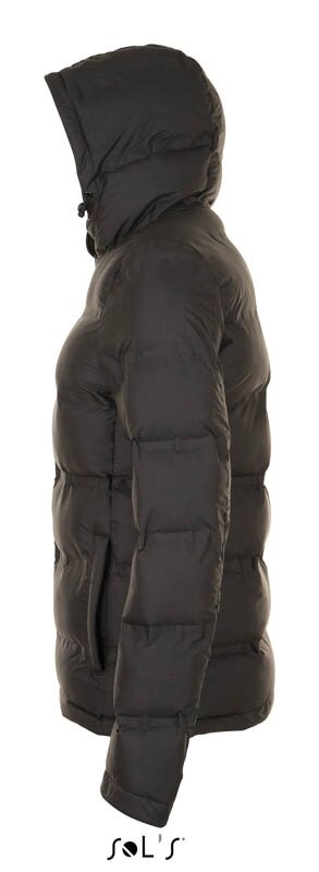 Куртка-пуховик жіноча SOL'S Ridley women (чорний, XL) від компанії Elektromax - фото 1