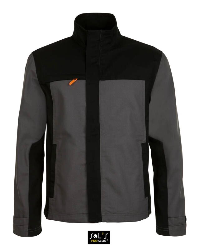 Куртка робоча SOL'S Impact Pro (темно-сірий/чорний, S) від компанії Elektromax - фото 1