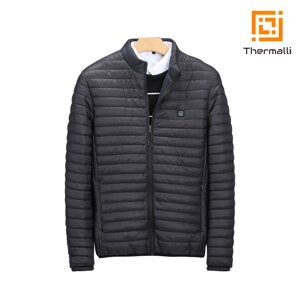 Куртка з підігрівом Thermalli Meribel (чорний, XL)