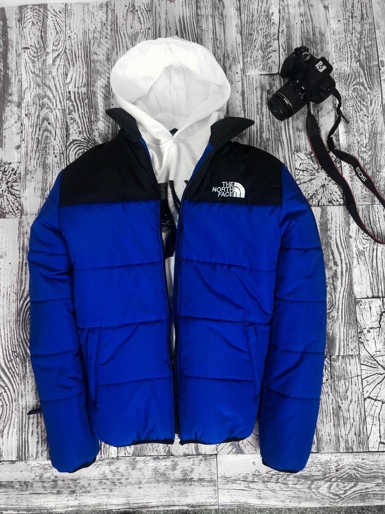 Куртка The north face синього кольору   7-383 від компанії Elektromax - фото 1