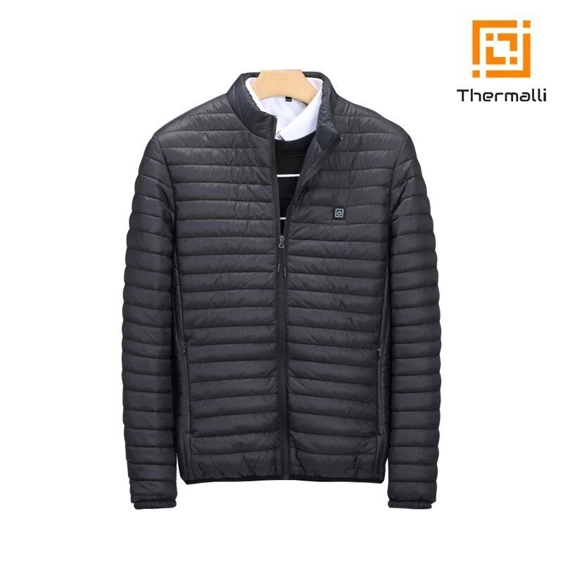 Куртка  з підігрівом Thermalli Meribel (чорний, 2XL) від компанії Elektromax - фото 1