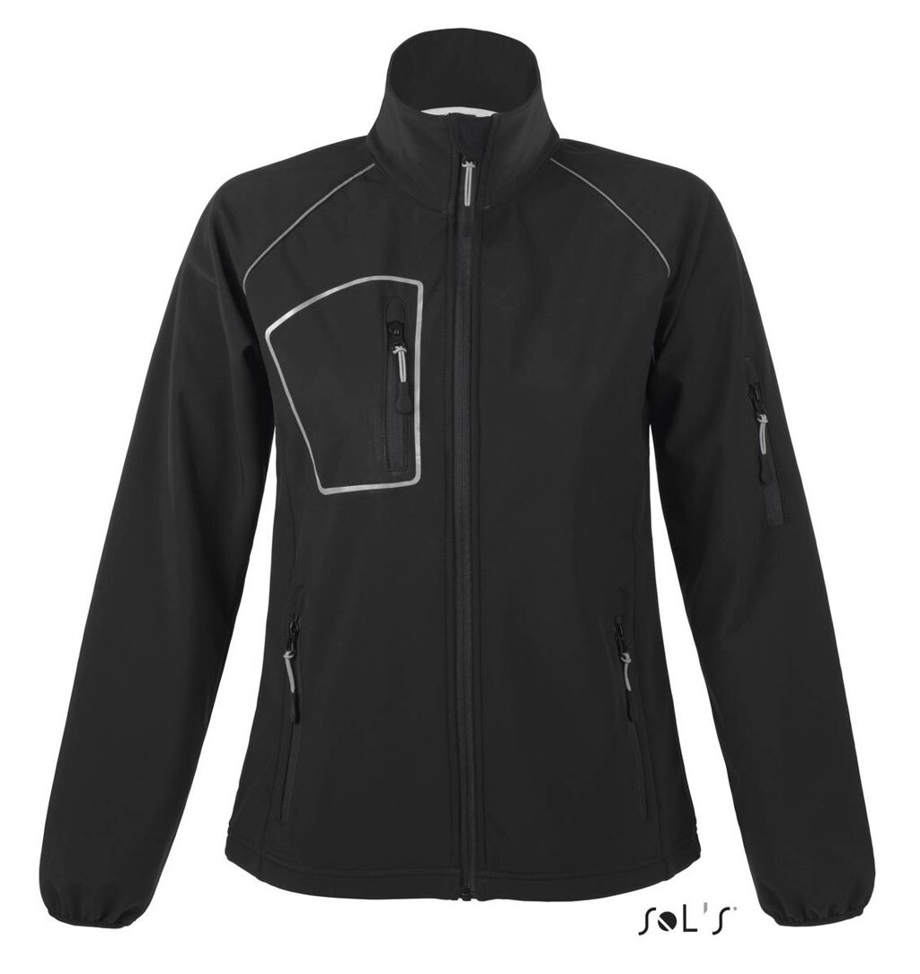 Куртка жіноча SOL'S Rapid women (чорний, M) від компанії Elektromax - фото 1