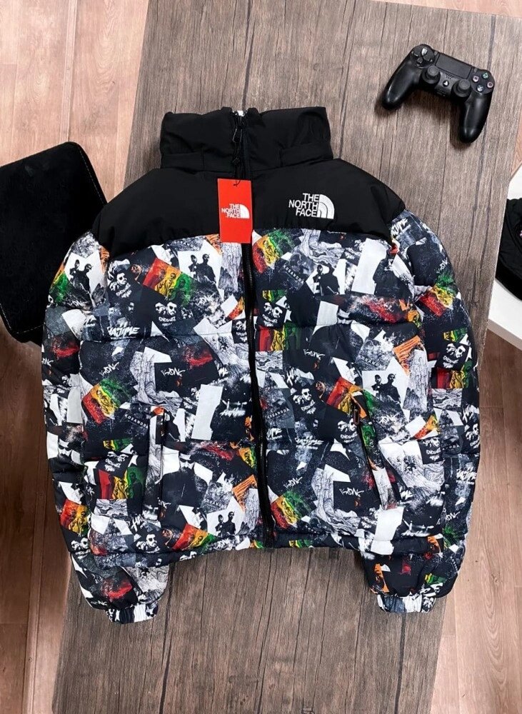 Куртка зимова в стилі The North Face фотопринт від компанії Elektromax - фото 1