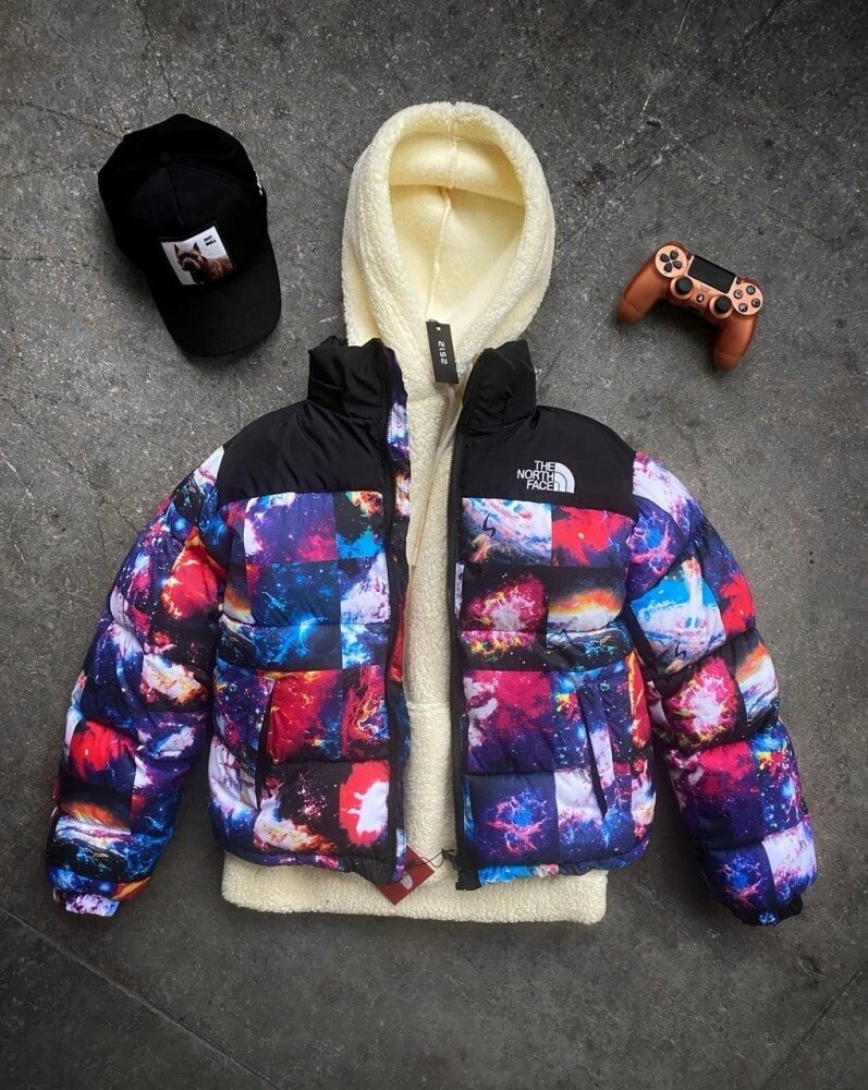 Куртка зимова в стилі The North Face космос від компанії Elektromax - фото 1