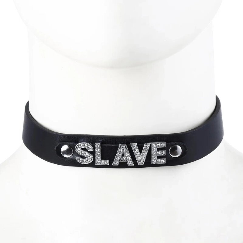 Leather Collar-SLAVE від компанії Elektromax - фото 1