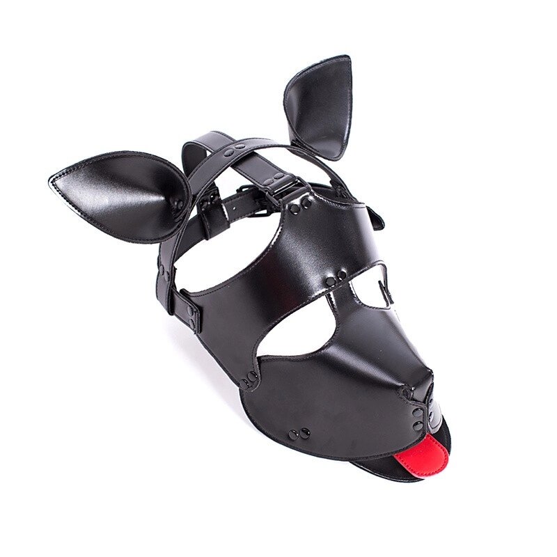 Leather Dog Mask Hoods від компанії Elektromax - фото 1