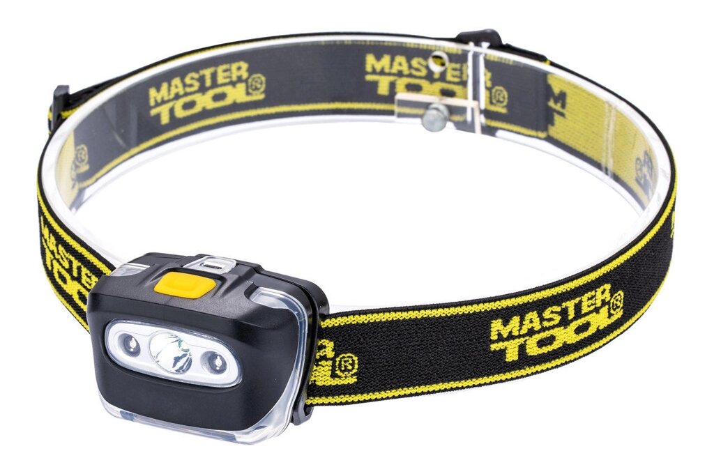 Ліхтар налобний Mastertool - 2LED x 3 Вт x 4 режими 1 шт. від компанії Elektromax - фото 1