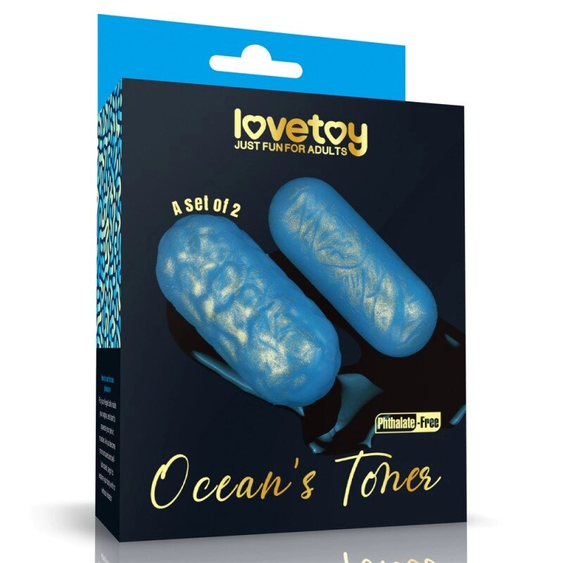 Льні кульки для тренування м'язів Oceans Toner Egg Set Streight від компанії Elektromax - фото 1