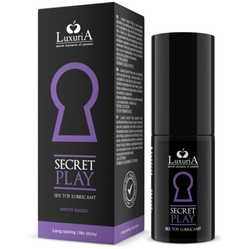 Лубрикант для  іграшок Intimateline Luxuria Secret Play Sex Toys Lubricant, 30мол від компанії Elektromax - фото 1